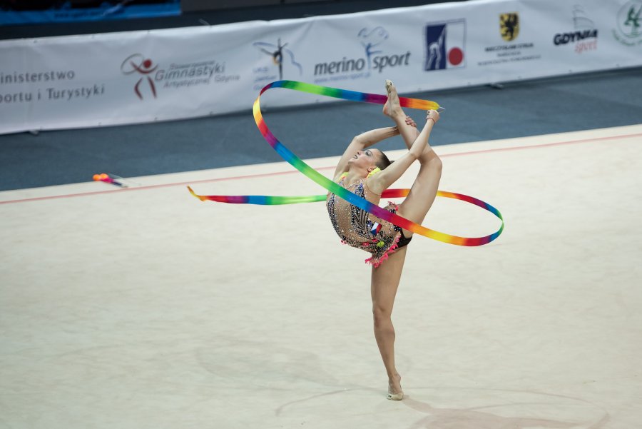 Gdynia Rhythmic Stars oraz Baltic Junior Cup w Gdynia Arenie, fot. Dawid Linkowski