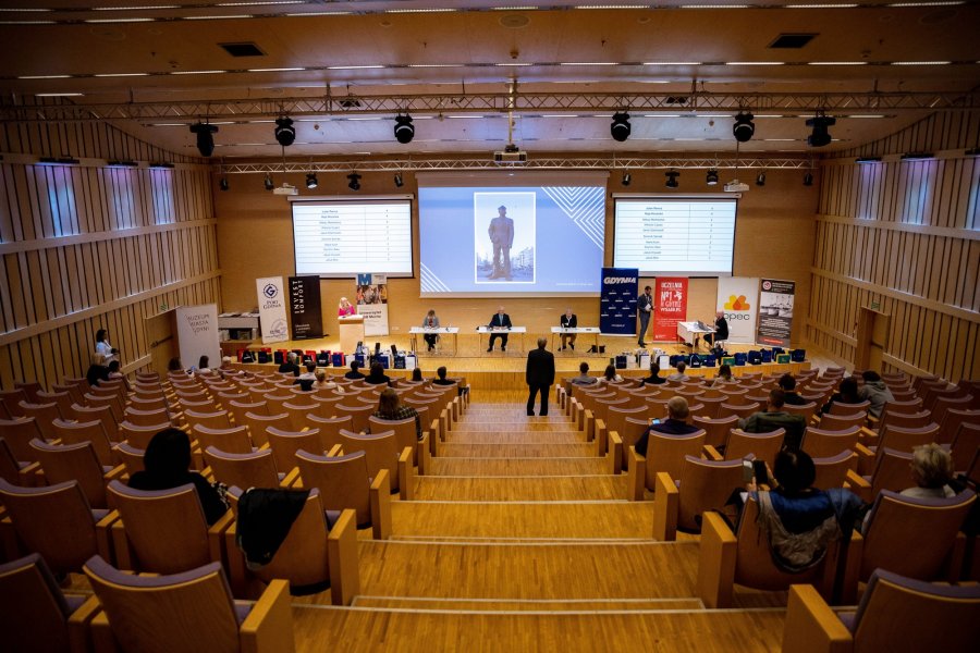 Finał Konkursu Wiedzy o Gdyni / fot. Uniwersytet WSB Merito Gdynia
