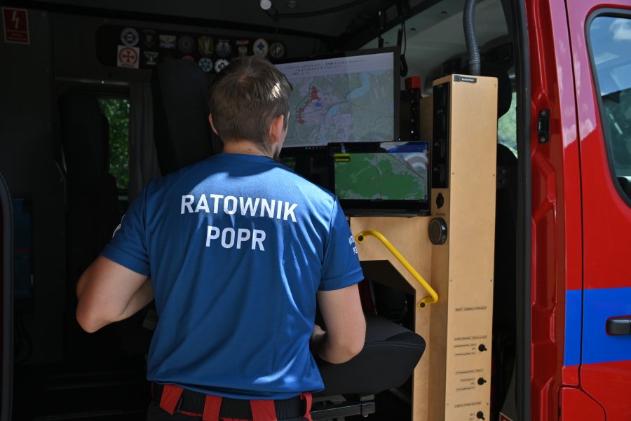 Ratownicy POPR dysponują nowoczesnym sprzętem ratowniczym 