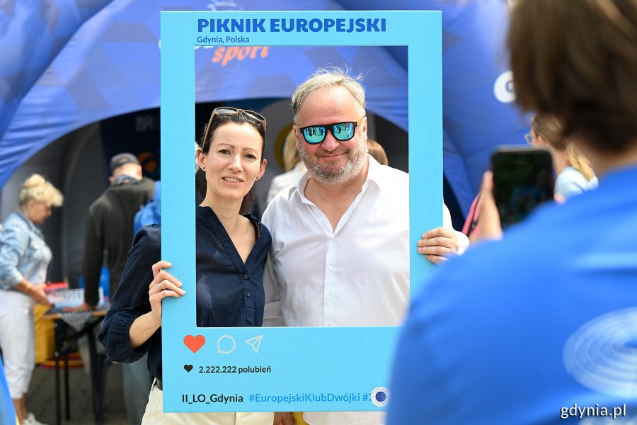 Piknik Europejski na Placu Wolnej Ukrainy w Gdyni (fot. Michał Puszczewicz)