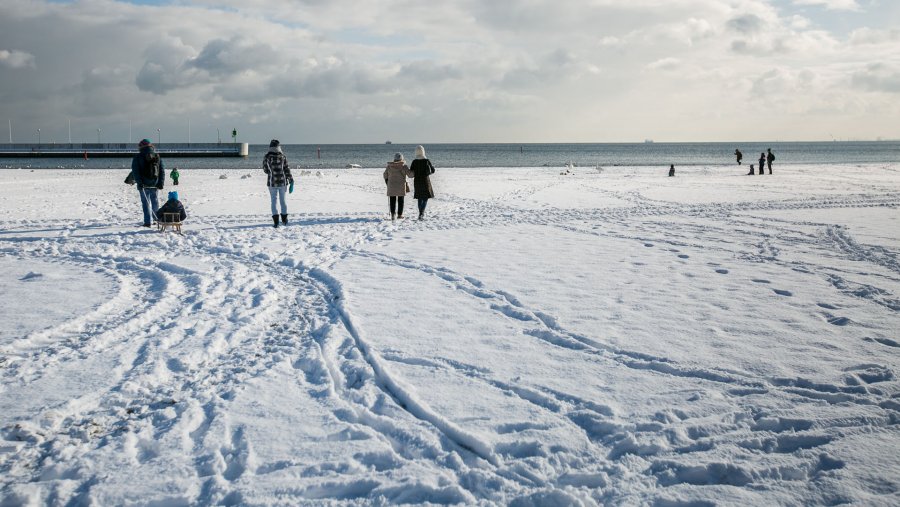 Gdynia zimą