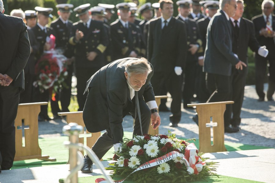 Pogrzeb żon oficerów Marynarki Wojennej RP, fot. Karol Stańczak