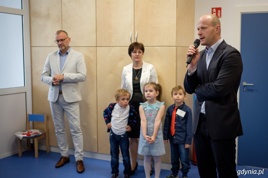Otwarcie przedszkola w Zespole Szkolno-Przedszkolnym nr 3 na Dąbrowie // fot. Dawid Linkowski