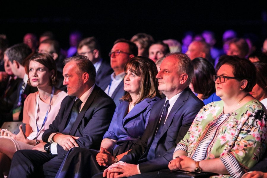 Nagrody gospodarcze wręczono podczas wieczornej Gali Forum Wizja Rozwoju w Gdynia Arenie, fot. Karol Stańczak