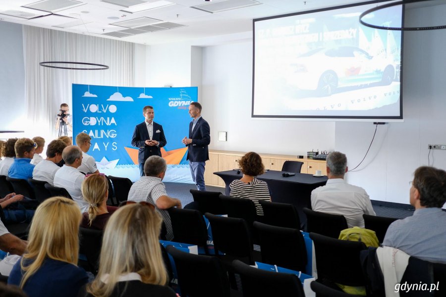 Konferencja podsumowująca 18. edycję Volvo Gdynia Sailing Days fot. Dawid Linkowski