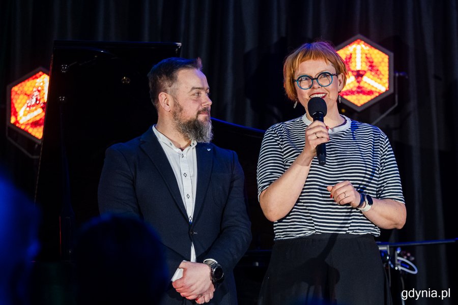 Joanna Knitter i Wojciech Dowgiałło