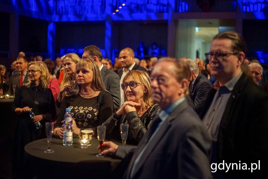 Na świątecznym spotkaniu Pracodawców Pomorza, które odbyło się w Gdańskim Teatrze Szekspirowskim, Gdynię reprezentowała skarbniczka Miasta Gdyni, Aleksandra Mendryk. Fot. Mirosław Pieślak