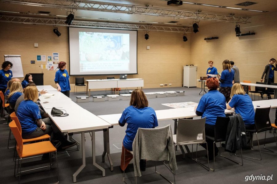 Eduentuzjaści spotkali się w Pomorskim Parku Naukowo Technologicznym, fot. Dawid Linkowski