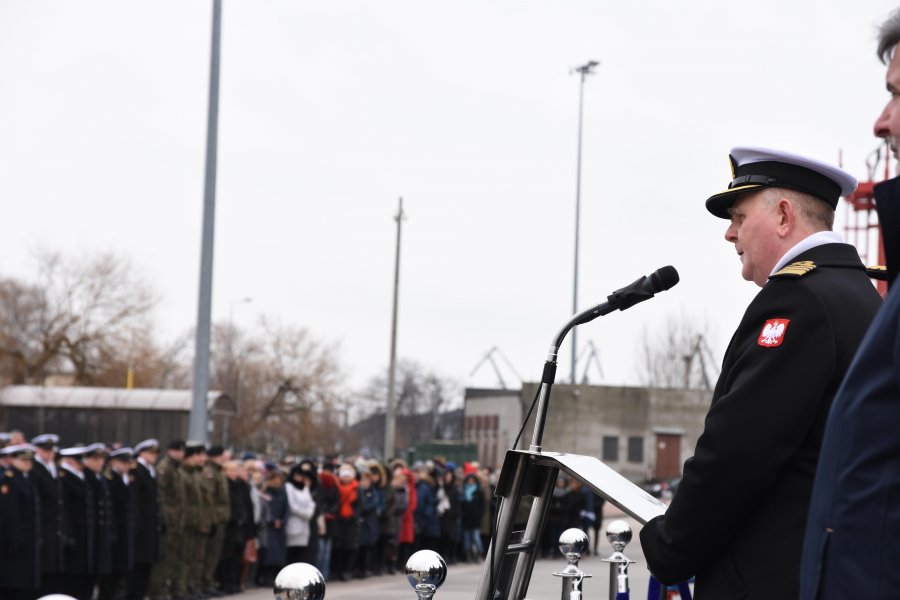 Zmiana na stanowisku Komendanta Portu Wojennego w Gdyni, fot. Lechosław Dzierżak