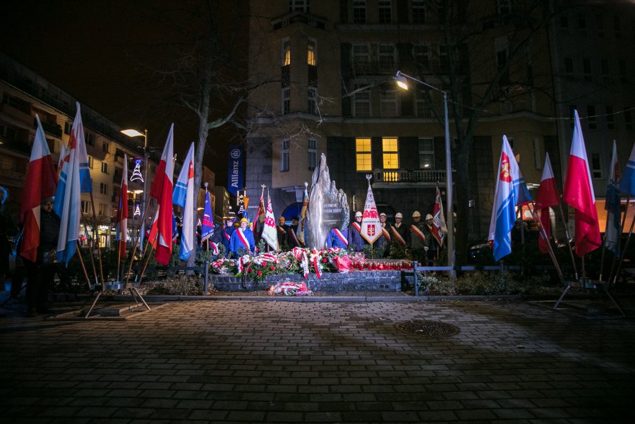 Obchody 37. rocznicy wprowadzenia stanu wojennego w Polsce // fot. Karol Stańczak