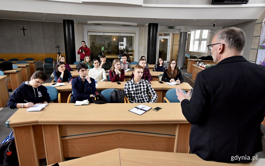Wizyta studyjna młodzieży z Białorusi, Ukrainy i Mołdawii w Gdyni, fot. Kamil Złoch