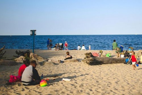 Gdyńska plaża//źródło pexels, fot.Karolina Grabowska