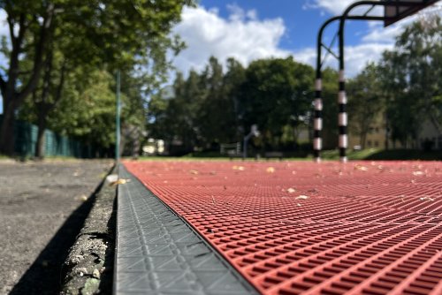 Obiekty sportowe przy III LO w Gdyni (fot. Natalia Wiśniewska / gdyniasport.pl)