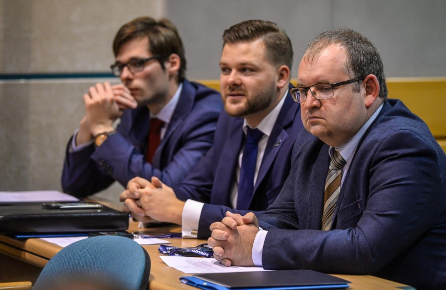 Pierwsza sesja Rady Miasta Gdyni // fot. Przemysław Świderski