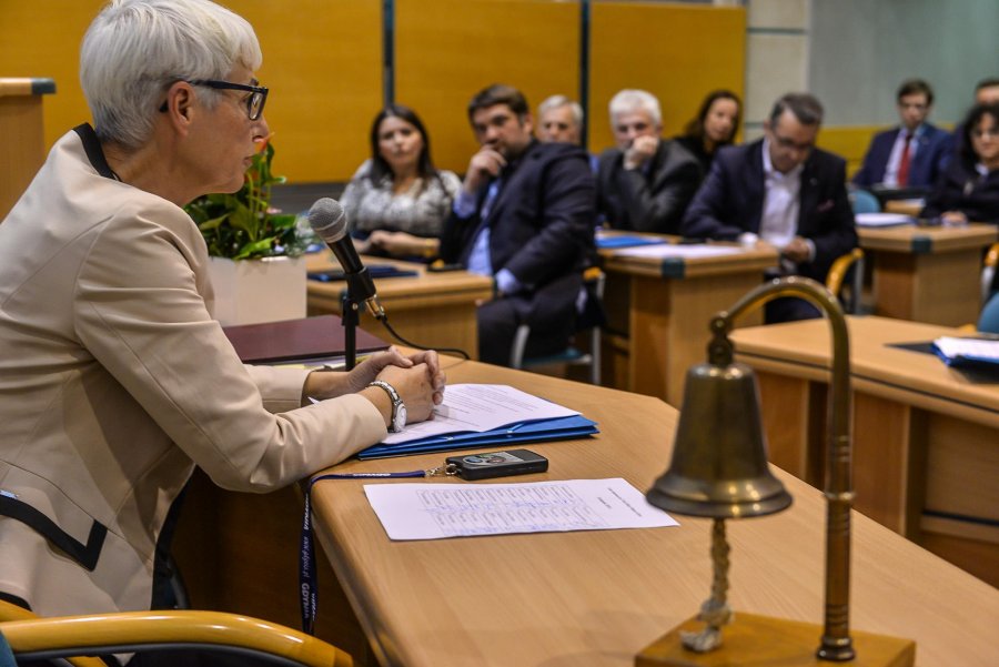 Pierwsza sesja Rady Miasta Gdyni // fot. Przemysław Świderski