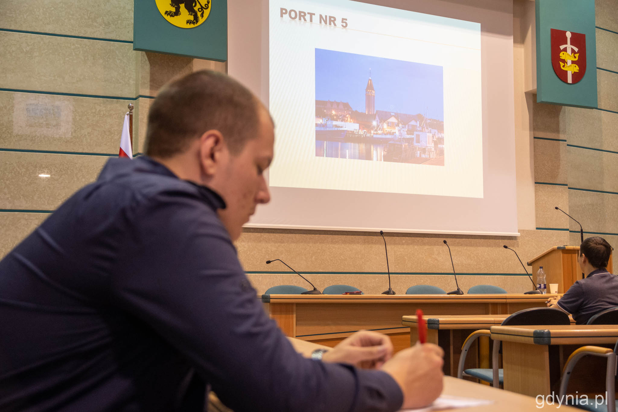 Jedno z zadań dotyczyło polskich port&oacute;w morskich // fot. Paweł Kukla