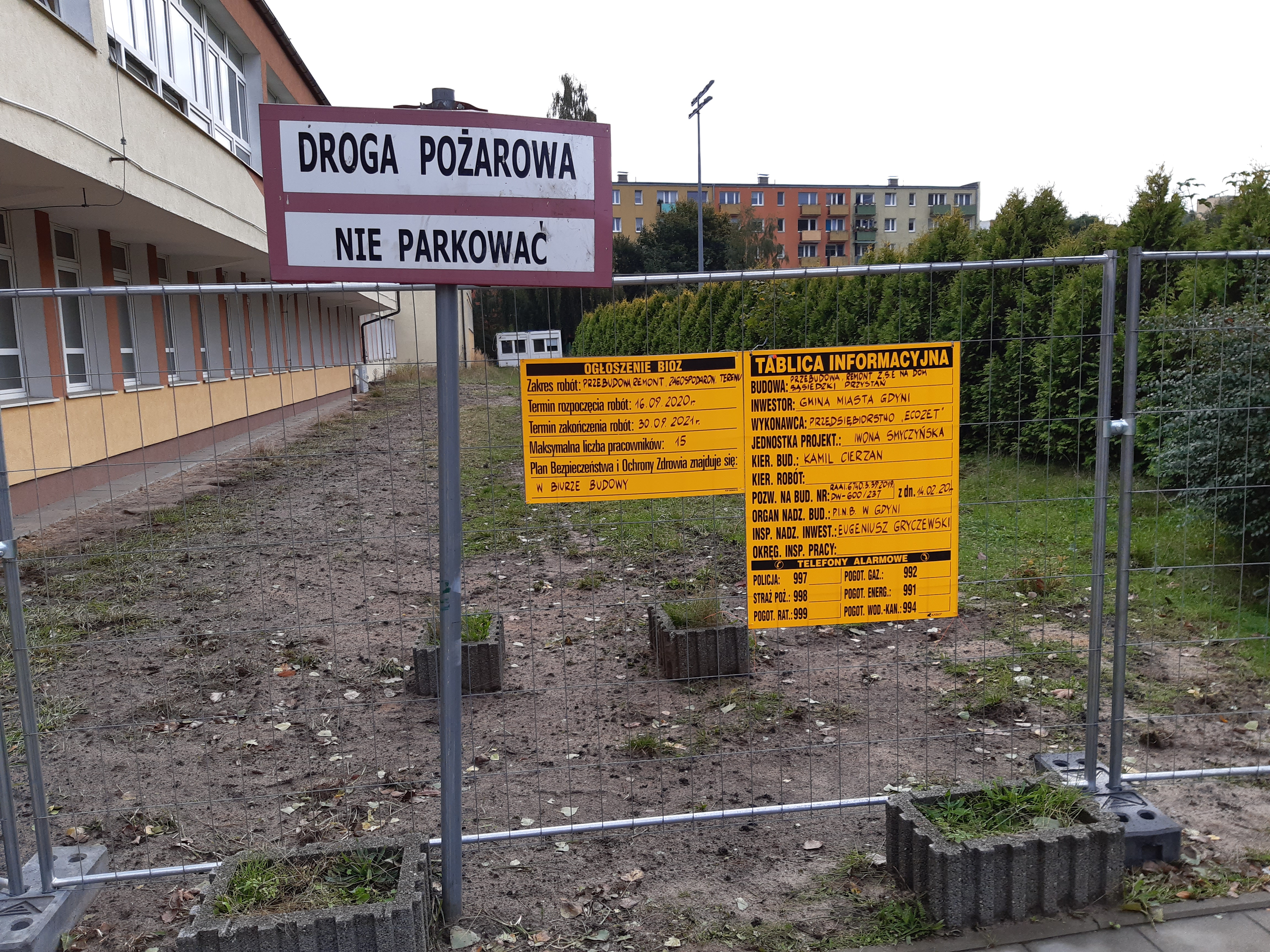 Przebudowa i remont dotyczą skrzydła B budynku Dawnego Zespołu Szk&oacute;ł Ekologicznych