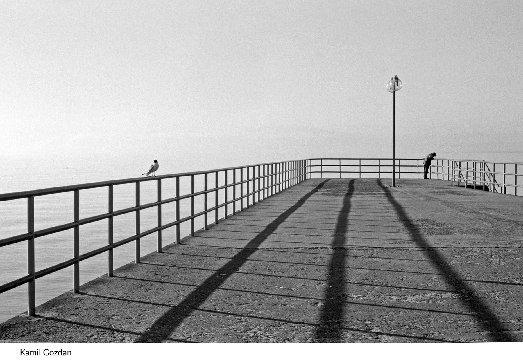 Na zdj. molo w Orlowie. Fotografia autorstwa Kamila Gozdana z 1. edycji konkursu, mat. prasowe