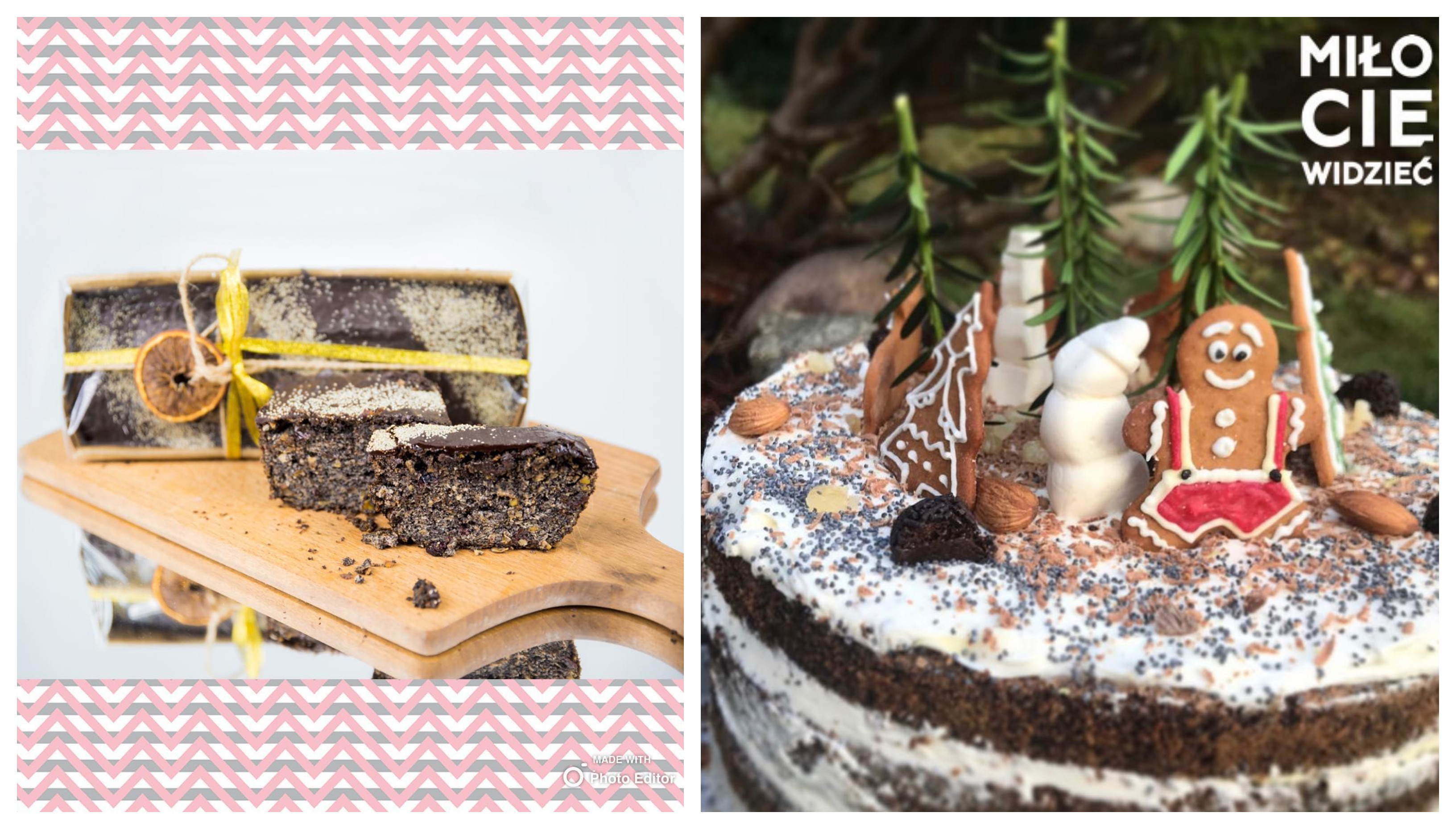 Świąteczne desery z Cukierni Więcej i restauracji aleja 40. Źr&oacute;dło: Więcej, aleja 40