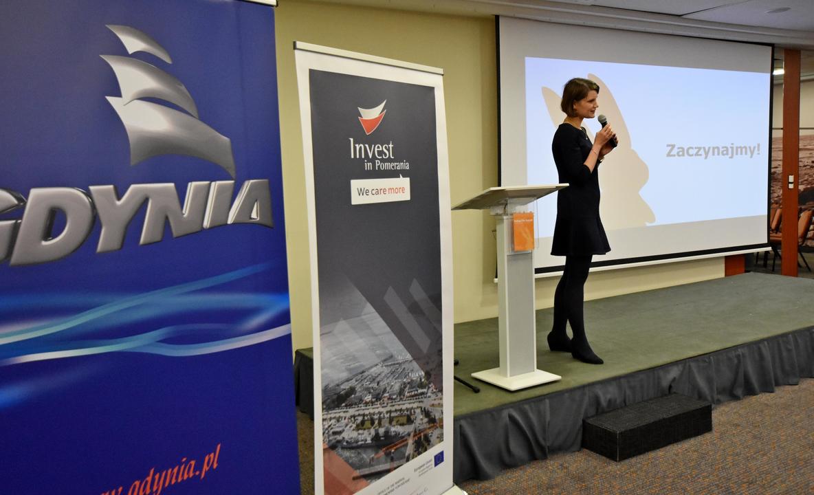 Konferencję otworzyło przemówienie wiceprezydent Gdyni, Katarzyny Gruszeckiej-Spychały, fot. Kamil Złoch