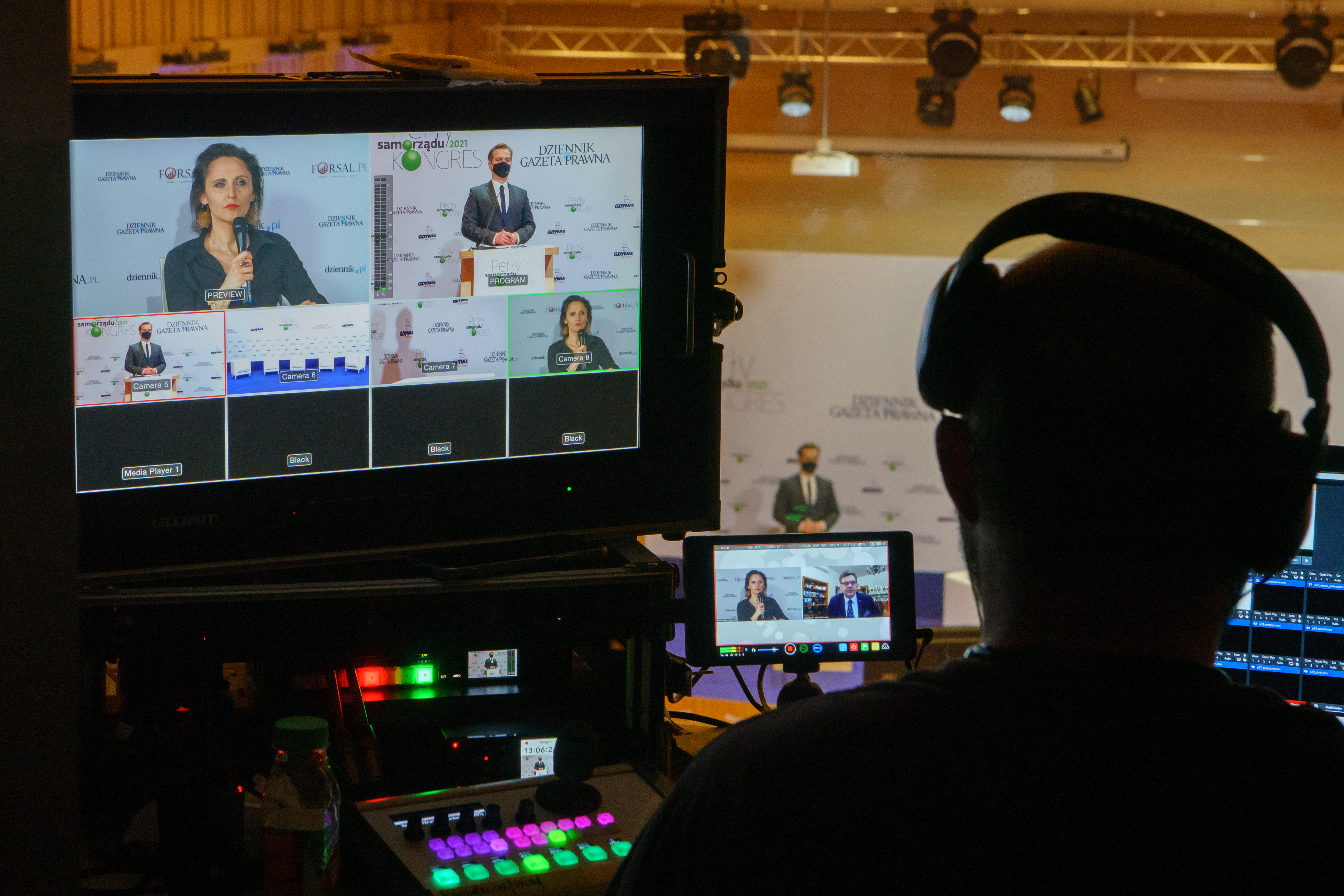 Galę rankingu można było śledzić na żywo, a laureaci łączyli się z organizatorami przez wideorozmowy, fot. Anna Rezulak