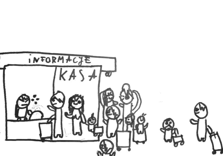 Miasto dla wszystkich - Muzeum Emigracji jest dostępne dla os&oacute;b z niepełnosprawnościami. Rys.: Franciszek Witt.