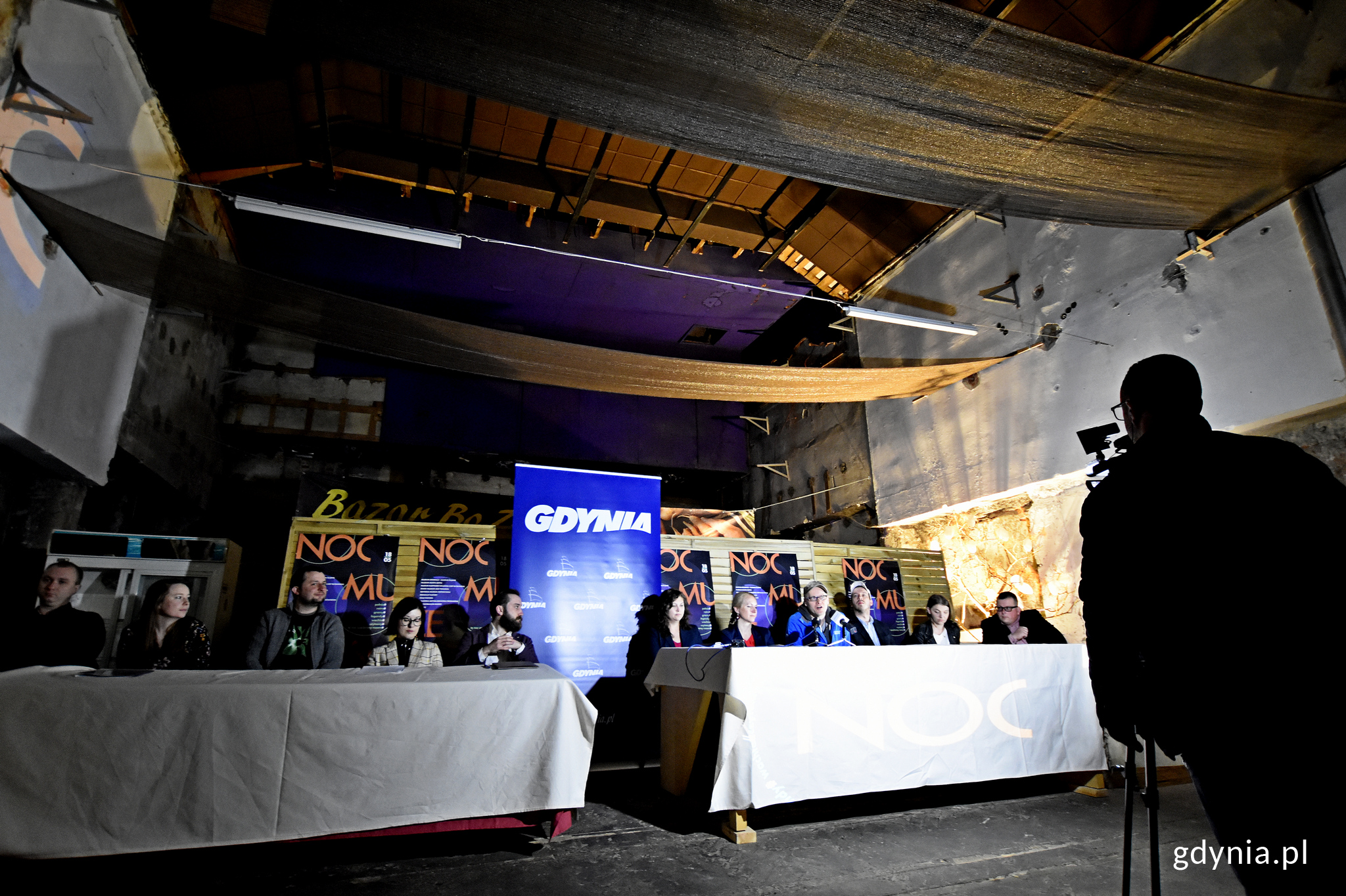 Konferencja zapowiadająca Noc Muze&oacute;w w byłym kinie Goplana, fot. Kamil Złoch