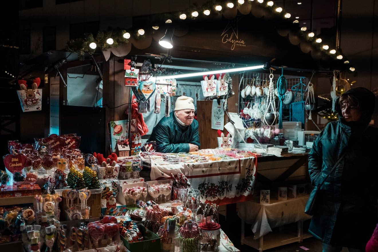 Jarmark Świąteczny w Gdyni, fot. Małgorzata Szura-Piwnik / Agencja Rozwoju Gdyni