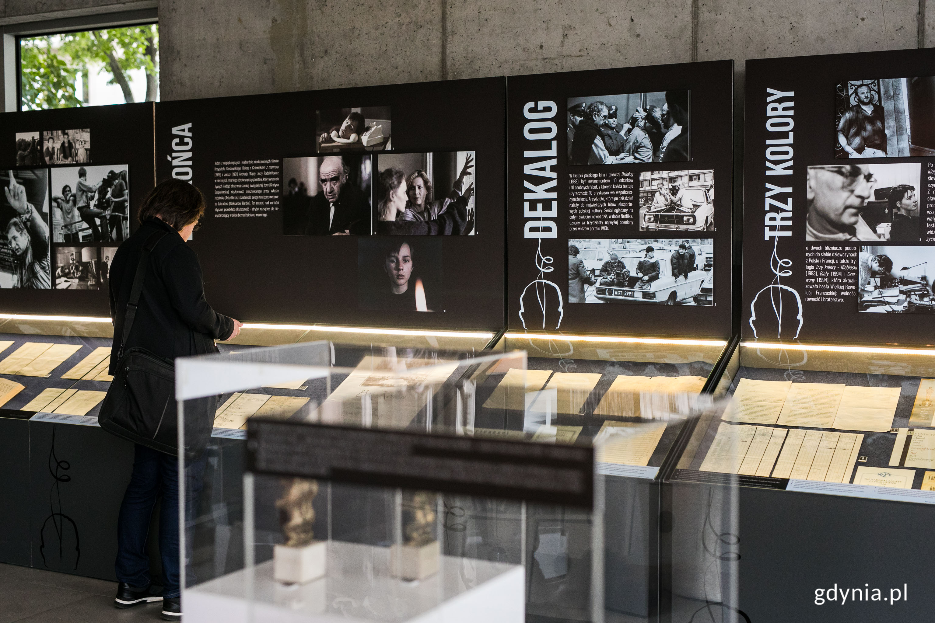 Na zdj. wystawa &bdquo;Krzysztof Kieślowski &ndash; Bez końca", fot. Karol Stańczak