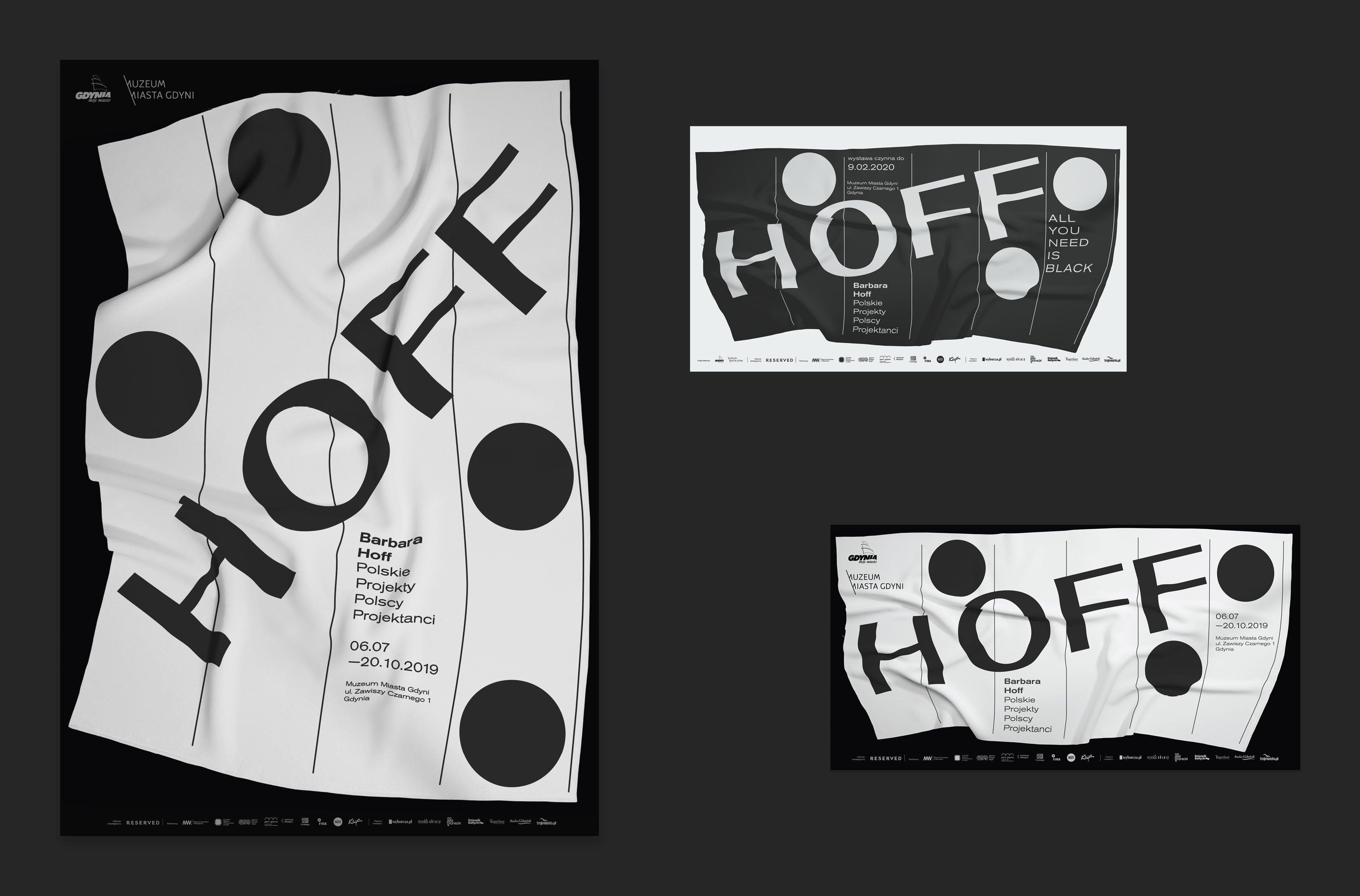 Elementy wystawy Muzeum Miasta Gdyni pt. "Barbara Hoff. Polskie Projekty Polscy Projektanci". Źr&oacute;dło: projektroku.pl