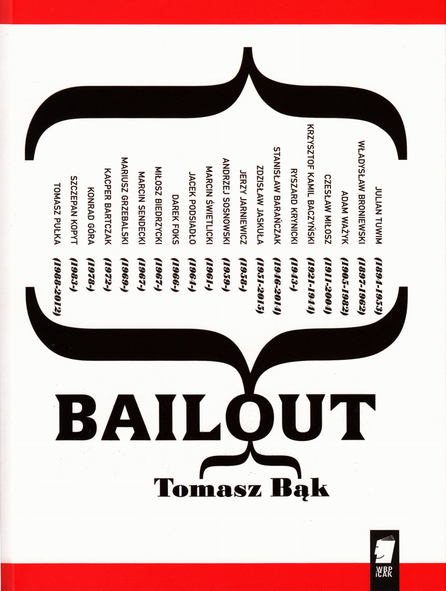 Okładka książki "Bailout" // fot. materiały prasowe