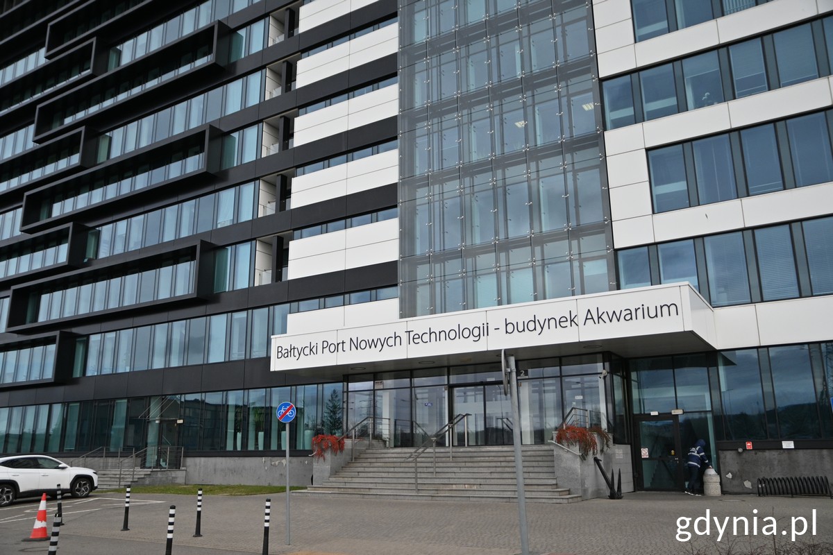 Uczestnik&oacute;w gościł Bałtycki Port Nowych Technologii // fot. Magdalena Śliżewska