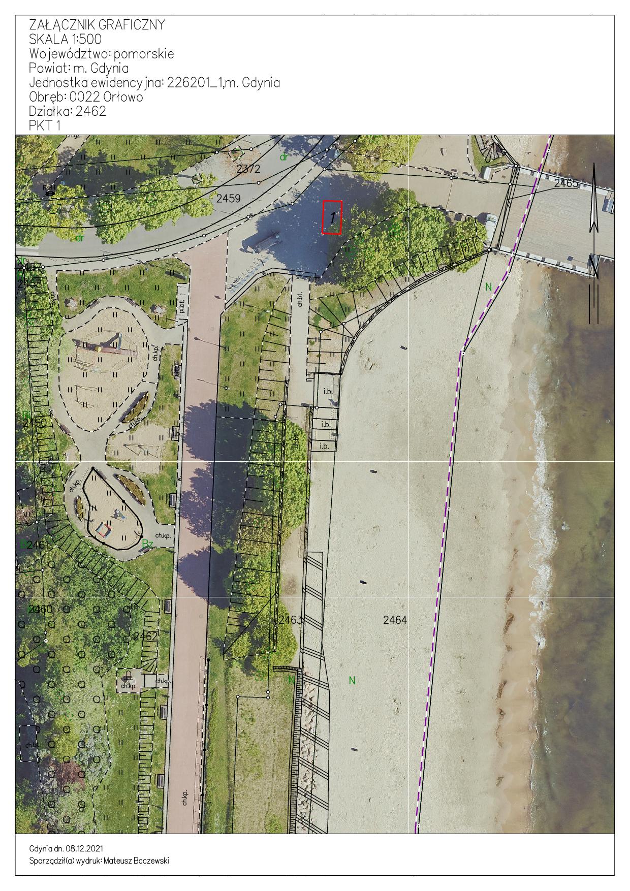 Lokalizacja nr 1 - ul. Orłowska / Promenada Królowej Marysieńki, fot. investgdynia.pl