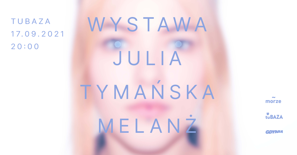 Plakat wystawy Julii Tymańskiej