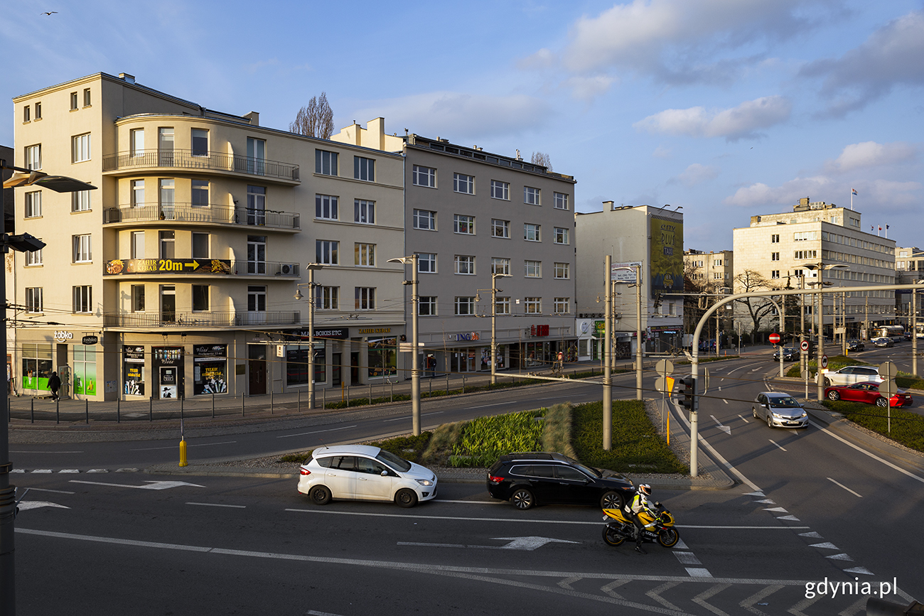 Węzeł na skrzyżowaniu ulic 10 Lutego Dworcowej i Podjazd otrzymał nazwę węzeł Zesłańc&oacute;w Sybiru. Fot. Przemysław Kozłowski