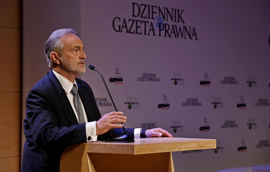„Perły Samorządu" otworzyło wystąpienie prezydenta Gdyni, Wojciecha Szczurka, fot. Kamil Złoch