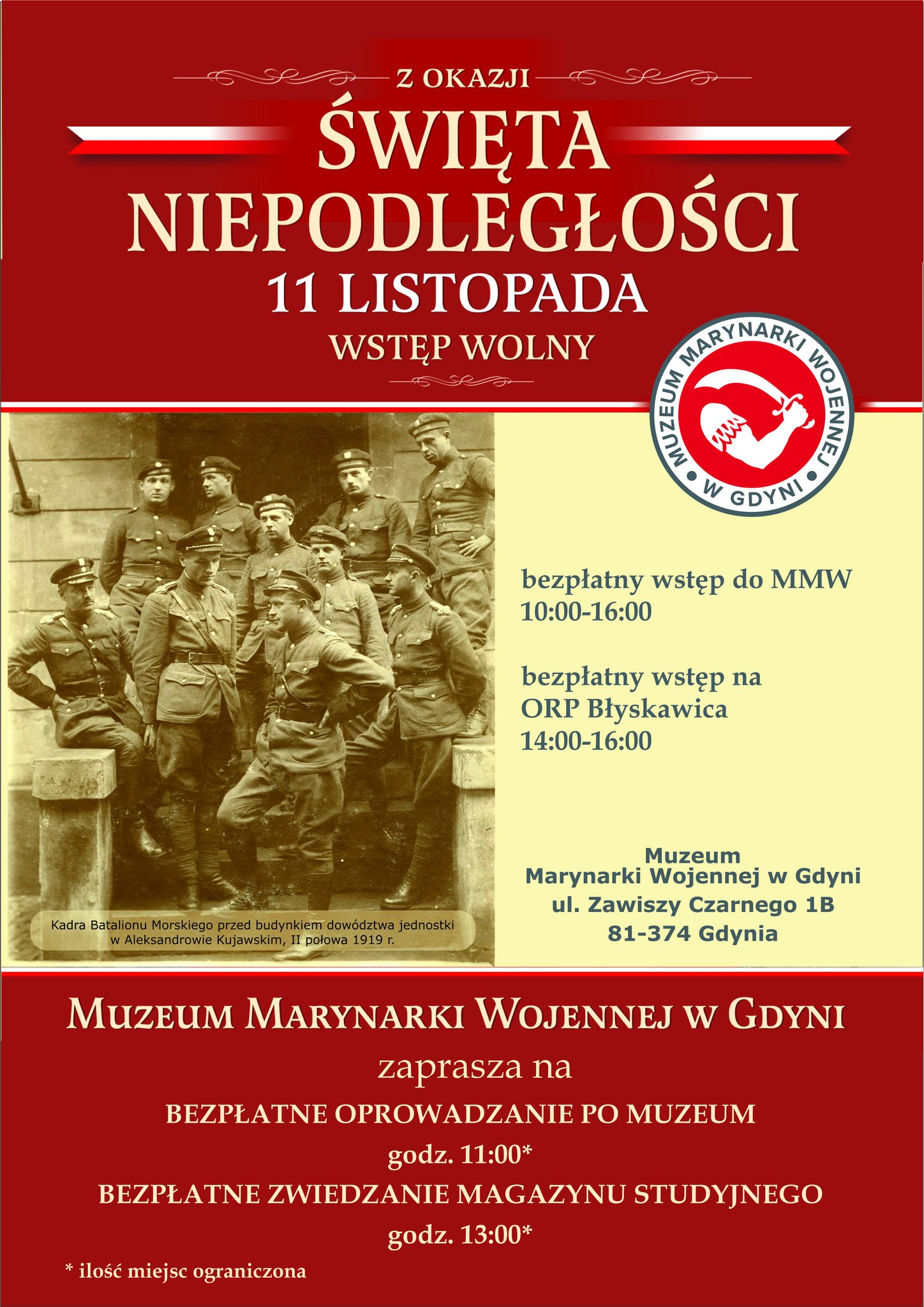 Oprowadzanie po Muzeum Marynarki Wojennej