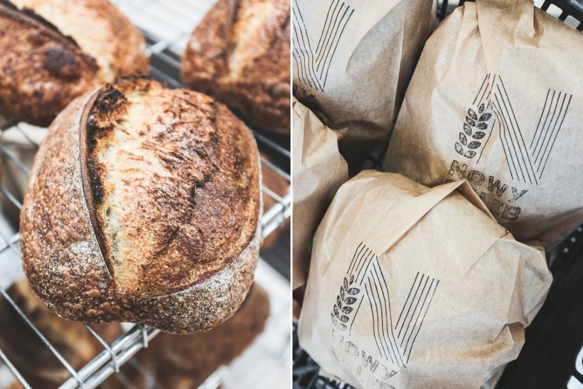 Chleby pszenne od mikropiekarni Nowy Chleb. // fot. fb.com/nowychleb.mikropiekarnia