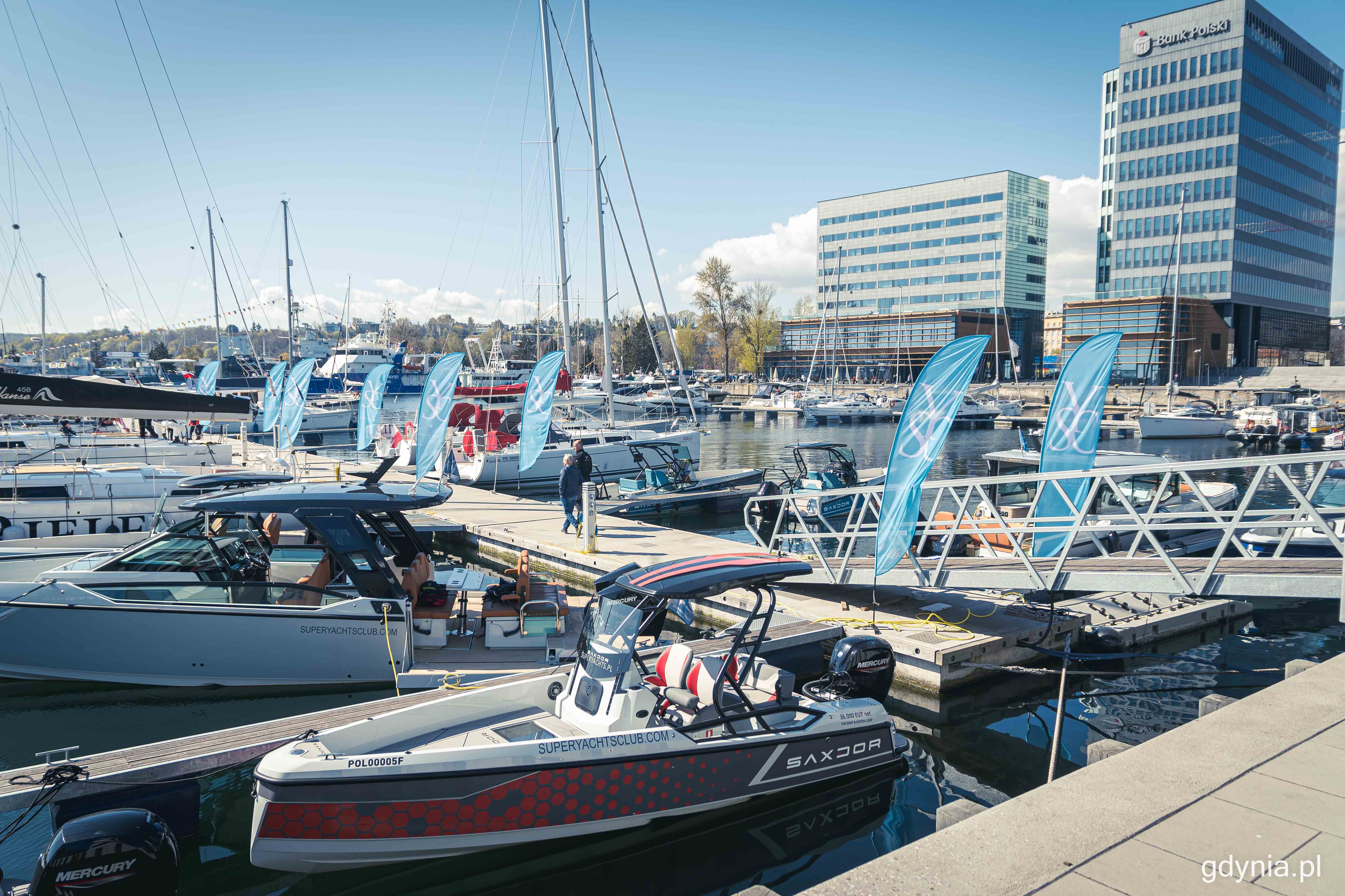 Jachty gotowe na rozpoczęcie sezonu żeglarskiego, fot. Kamil Złoch