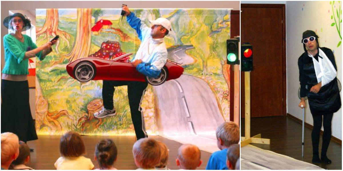 Spektakl Teatru Gargulec "Sygnalizatorek Jacek", źr&oacute;dło: teatrgargulec.pl 