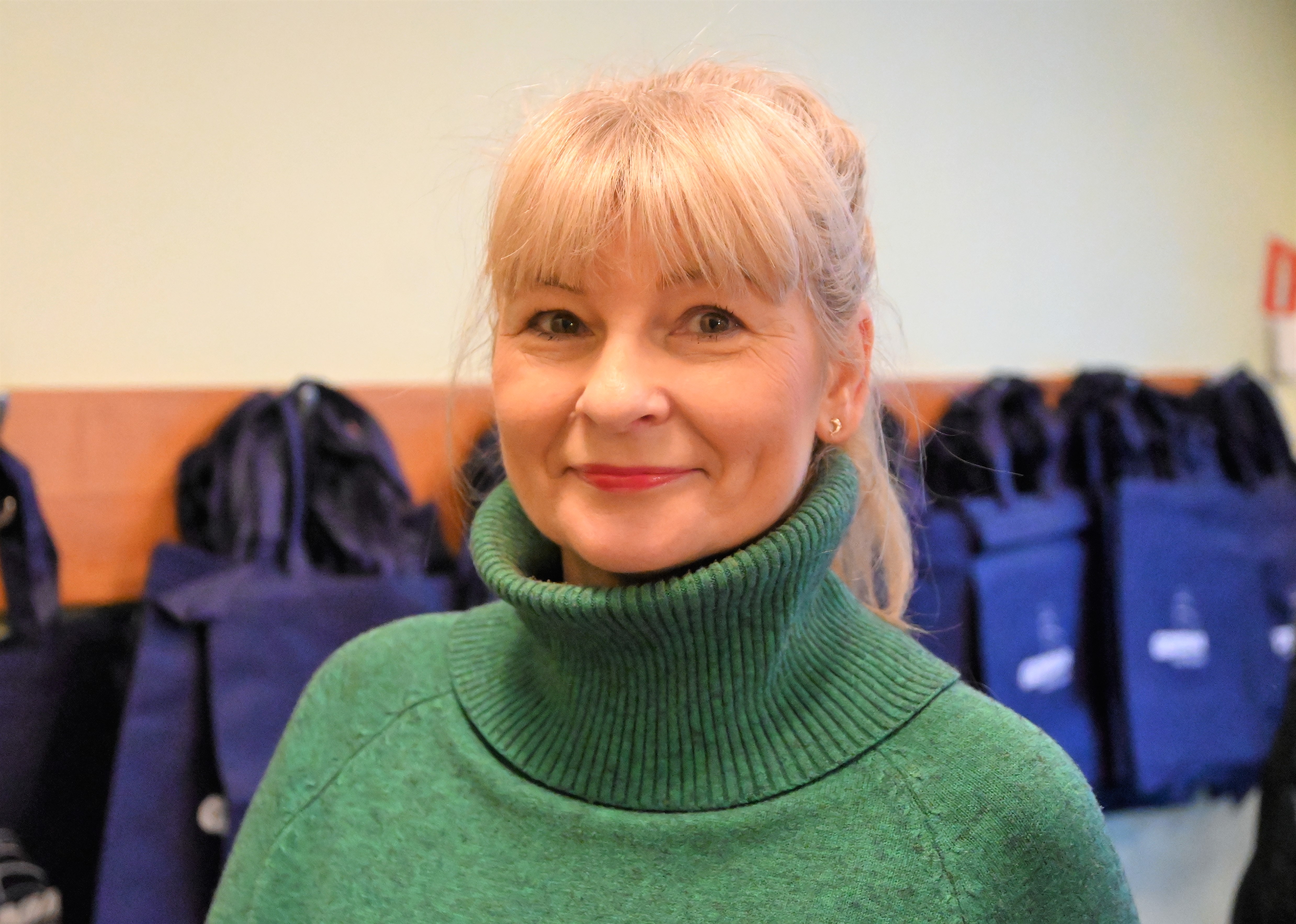 Dyrektor Bożena Zglińska. Fot. Zygmunt Gołab