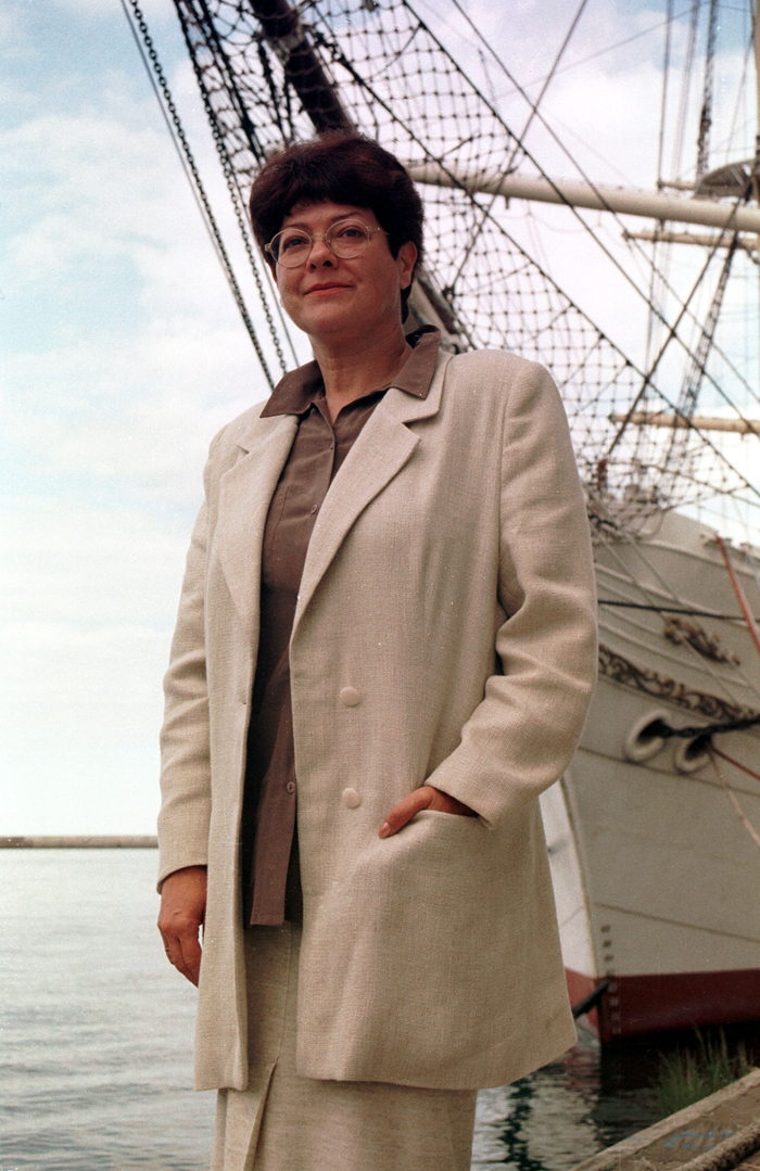 Prezydent Franciszka Cegielska w 1997 roku // archiwum, fot. Łukasz Głowala