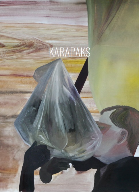 Okładka książki Natalii Malek pt. &bdquo;Karapaks&rdquo;. mat. prasowe