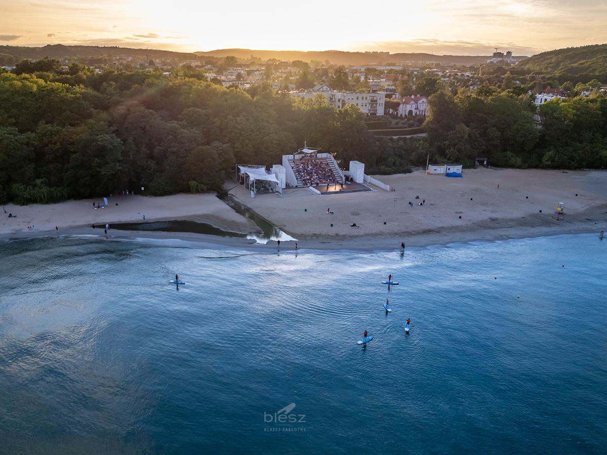 Orłowo - widok z drona