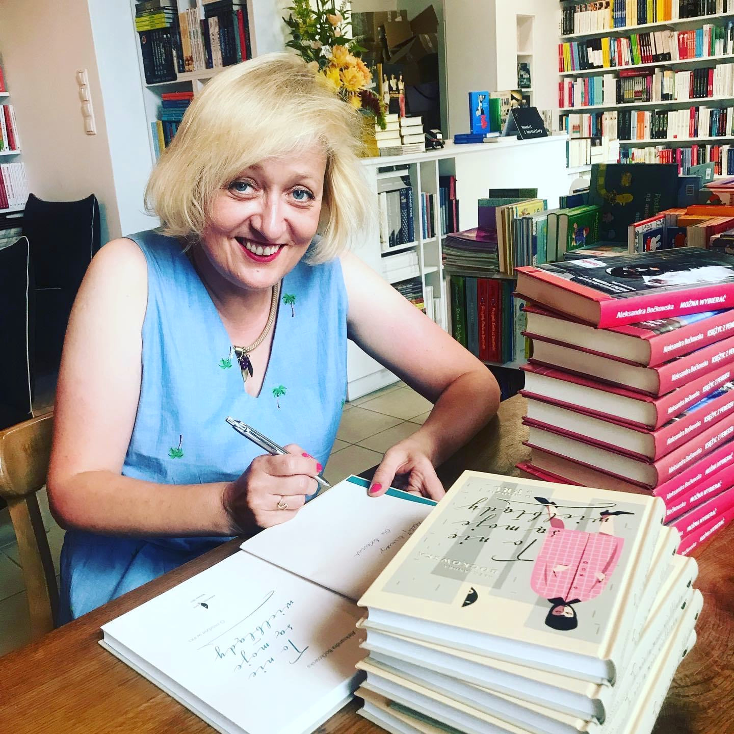 Aleksandra Boćkowska, fot. Anna Świtajska, źr&oacute;dło: strona autorki na Facebooku