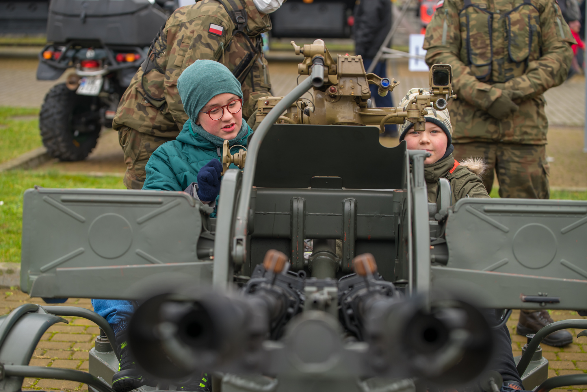 Prezentacja uzbrojenia podczas pikniku marynarskiego. Fot. Marynarka Wojenna