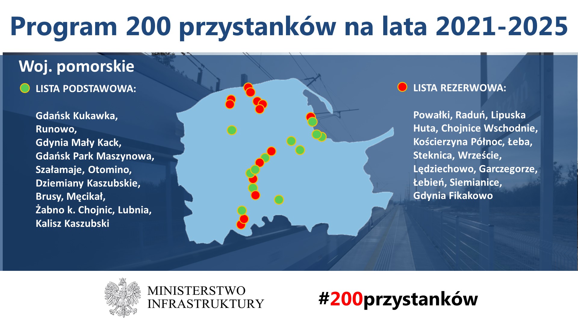 Program 200 przystank&oacute;w na lata 2021-2025. // gov.pl