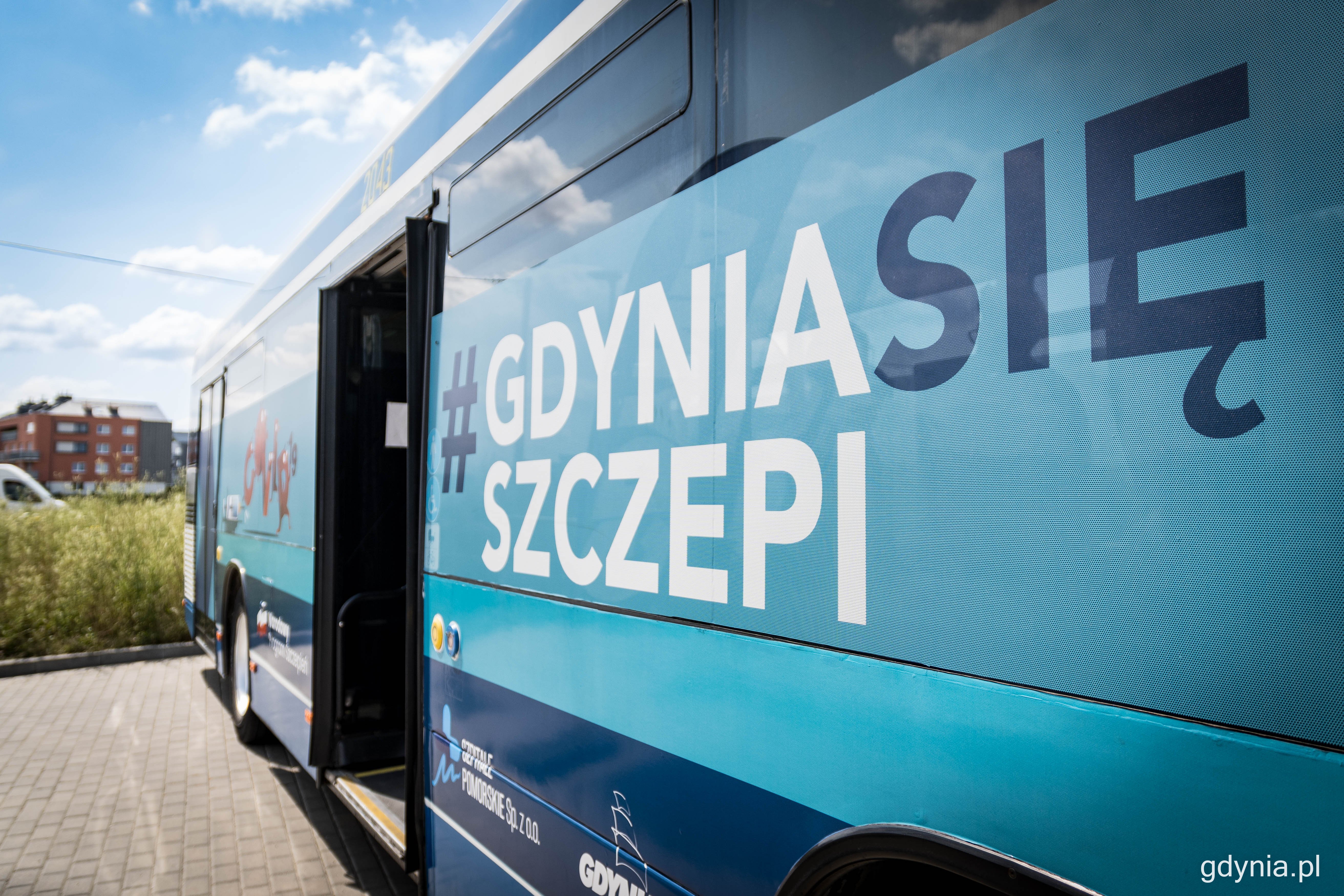 Zdj. szczepibusa w Gdyni, fot. Kamil Złoch