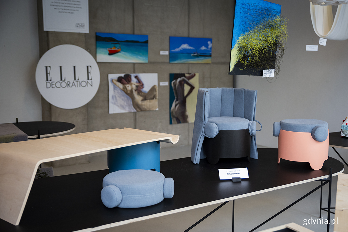 Nagrodzony zestaw mebli&nbsp;&bdquo;Nauka czy zabawa&rdquo; Aleksandry Basa, fot. Przemysław Kozłowski