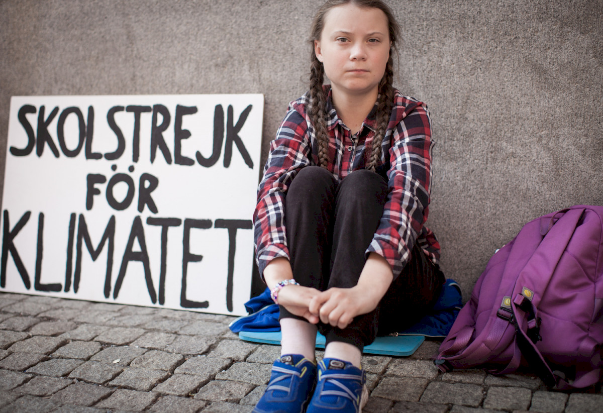 Na zdj.&nbsp;Greta Thunberg, mat. prasowe festiwalu